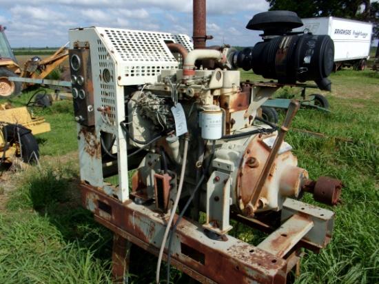 Cummins 4 cyl Power Unit & Stand