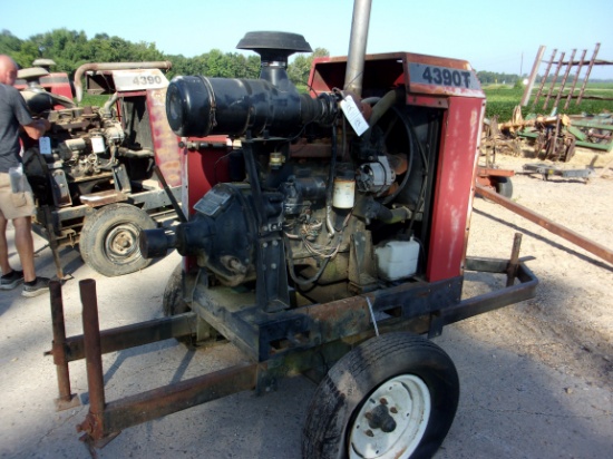 Case-IH 4390T Power Unit & Trailer, salvage, #JA0005034