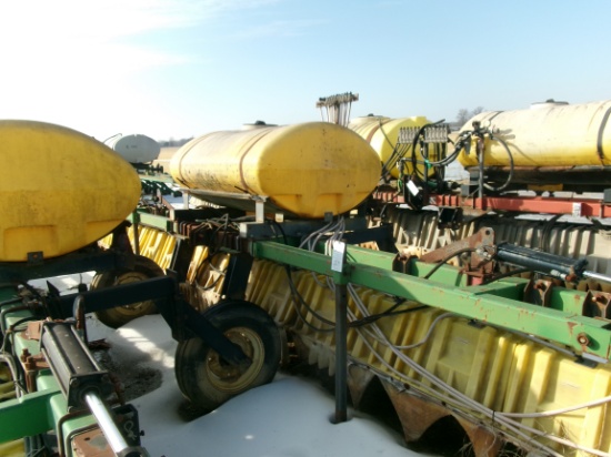 Red Ball apx 40' Broadcast Hooded Sprayer w/poly tank