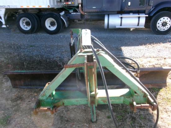John Deere 155 3 pt apx 10' Hyd Blade