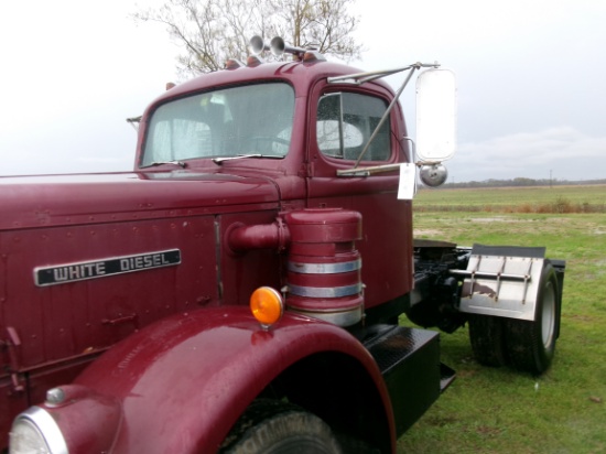 1963 White conv single axle Day Cab