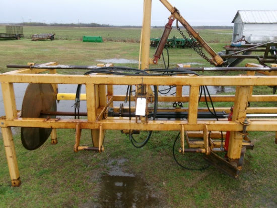 EZ Drop Poly Pipe Machine w/hyd lift assist