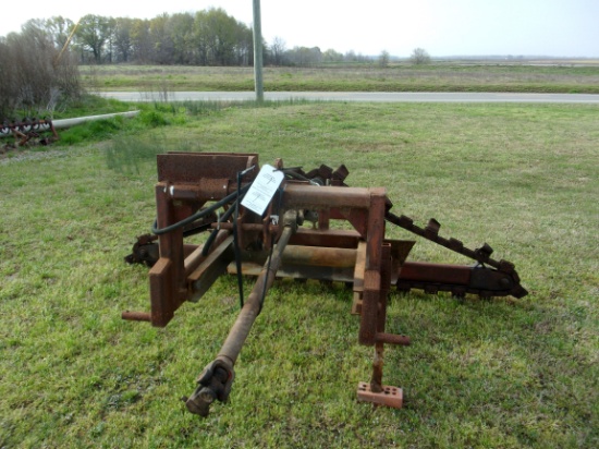 3 pt pto Levee Gate Trencher