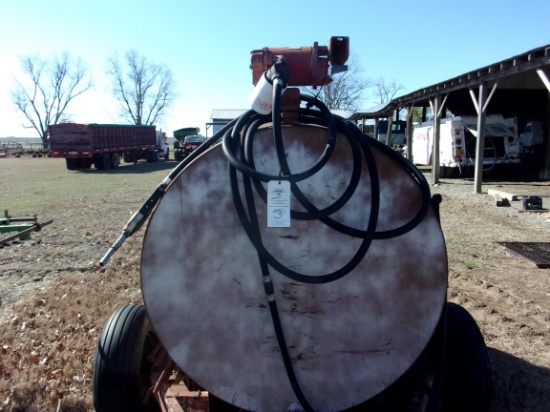 Tank, Trailer & Pump