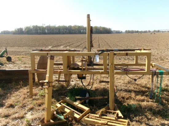 EZ Drop Poly Pipe Machine w/lift asst