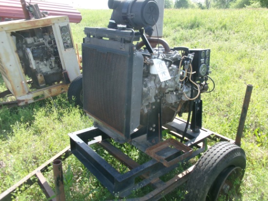 Isuzu 4 cyl Power Unit & Trailer