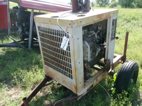 Cummins 4 cyl Power Unit & Trailer
