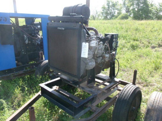 Isuzu 4 cyl Power Unit & Trailer