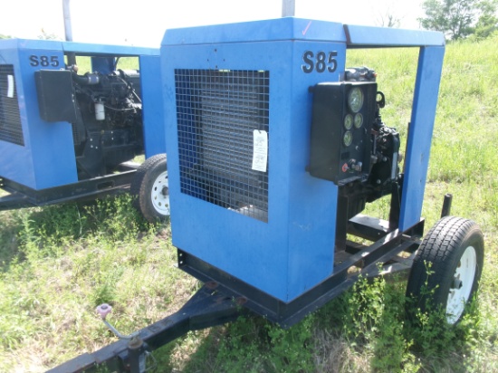 New Holland S85 4 cyl Power Unit & Trailer