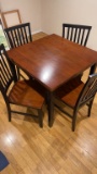 TABLE AND 4 CHAIRS
