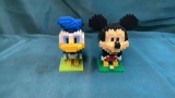 LEGO LOZ MICKEY MOUSE AND DONALD DUCK