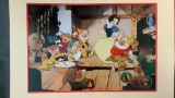 DISNEYS SNOW WHITE AND THE 7 DWARFS LITHOGRAPH