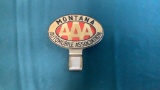 MONTANA AAA LICENSE PLATE TOPPER
