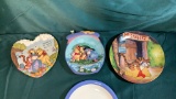 WINNIE THE POOH PAINTED PLATES