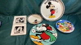 MICKEY MOUSE PAINTED PLATES