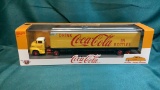 M2 DIE CAST COCA COLA TRUCK, CAR AND TRAILER