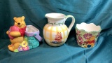 WINNIE THE POOH PLANTERS AND VASES