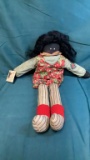 BLACK AMERICANA FOLK ART DOLL