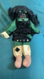 BLACK AMERICANA FOLK ART DOLL