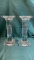 SHANNON LEAD CRYSTAL CANDLE PEDESTALS