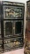 ASIAN BLACK LAQUER PEARL ARMOIRE