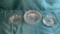VINTAGE CRYSTAL ASH-TRAYS