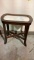 MARBLE TOP SIDE TABLE