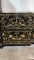 ASIAN BLACK LACQUER STACKED CREDENZA