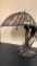 TIFFANY MYEDA FLYING LADY BRONZE TABLE LAMP