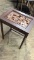 HEAVILY CARVED ASIAN ACCENT TABLE