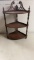 3 TIER WOOD SHELF