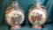 MATCHING PAIR OF GOLD GILDED VASES