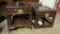CARVED ROSEWOOD SIDE TABLES