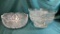 CRYSTAL PUNCH AND SERVING BOWL