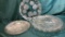 COLLECTION OF CRYSTAL SERVING PLATTERS