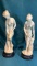 A. SANTINI SCULPTURE PAIR