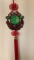 ASIAN LUCKY KNOT ROSEWOOD AND JADE-BUDDAH
