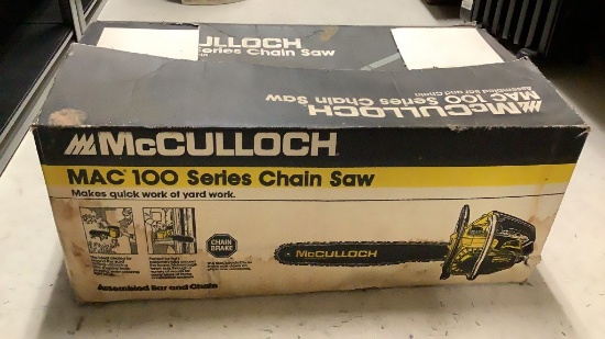 MCCULLOCH CHAIN SAW