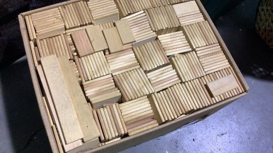 BOX OF PARQUET FLOORING