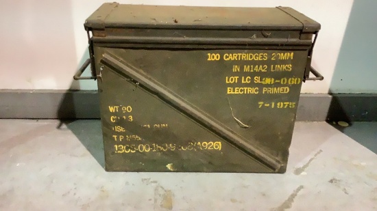 AMMO CAN FOR 20MM AMMUNITION