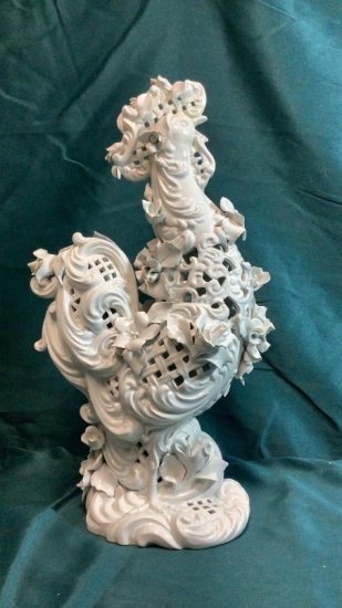 PORCELAIN ROOSTER
