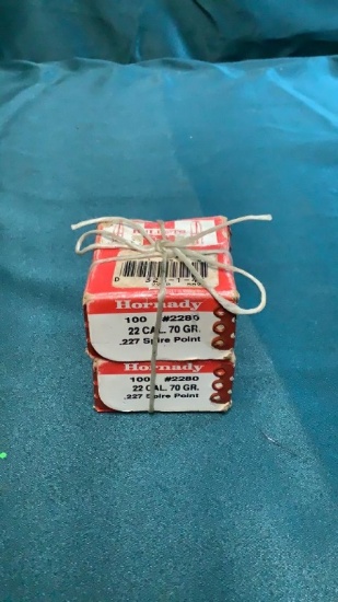 HORNADY .22 CAL .227 SPIRE POINT BULLETS