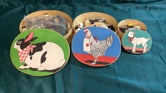 BOXES OF BUTTONS