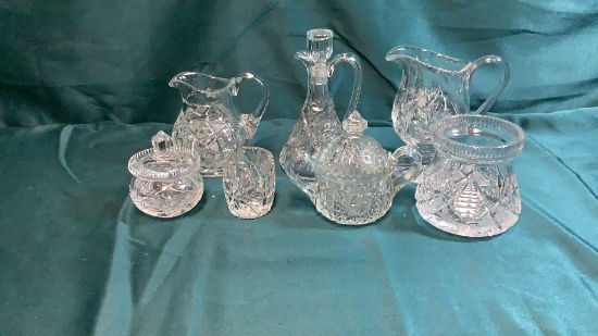 AMERICAN BRILLIANT GLASS COLLECTION