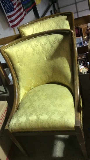 ANARY YELLOW ACCENT CHAIRS