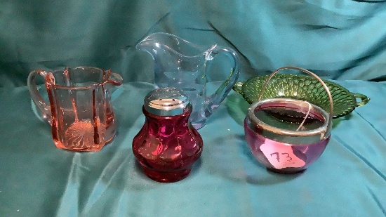 COLORFUL DEPRESSION GLASS