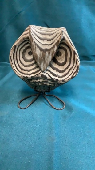 WOODEN OWL
