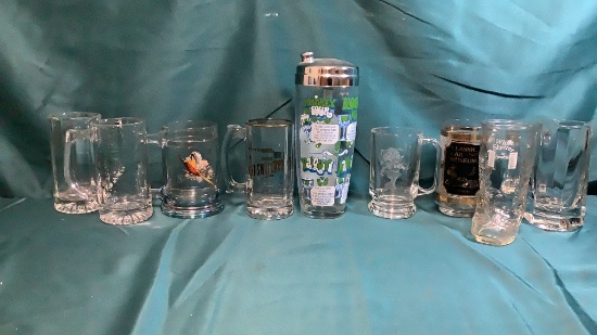 VINTAGE MUG & MARTINI SHAKER COLLECTION