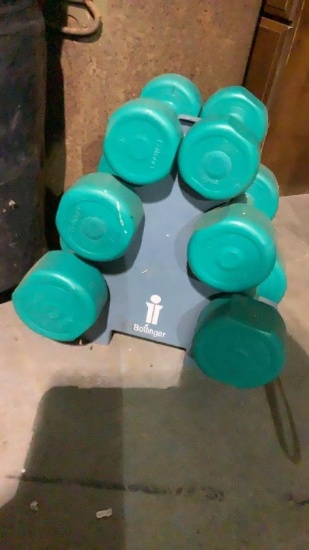 SET OF DUMBELLS