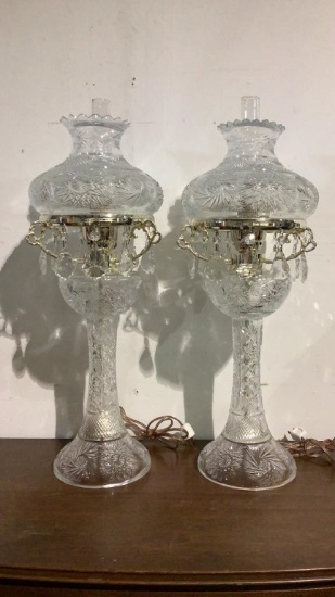 AMERICAN BRILLIANT LUSTER LAMPS